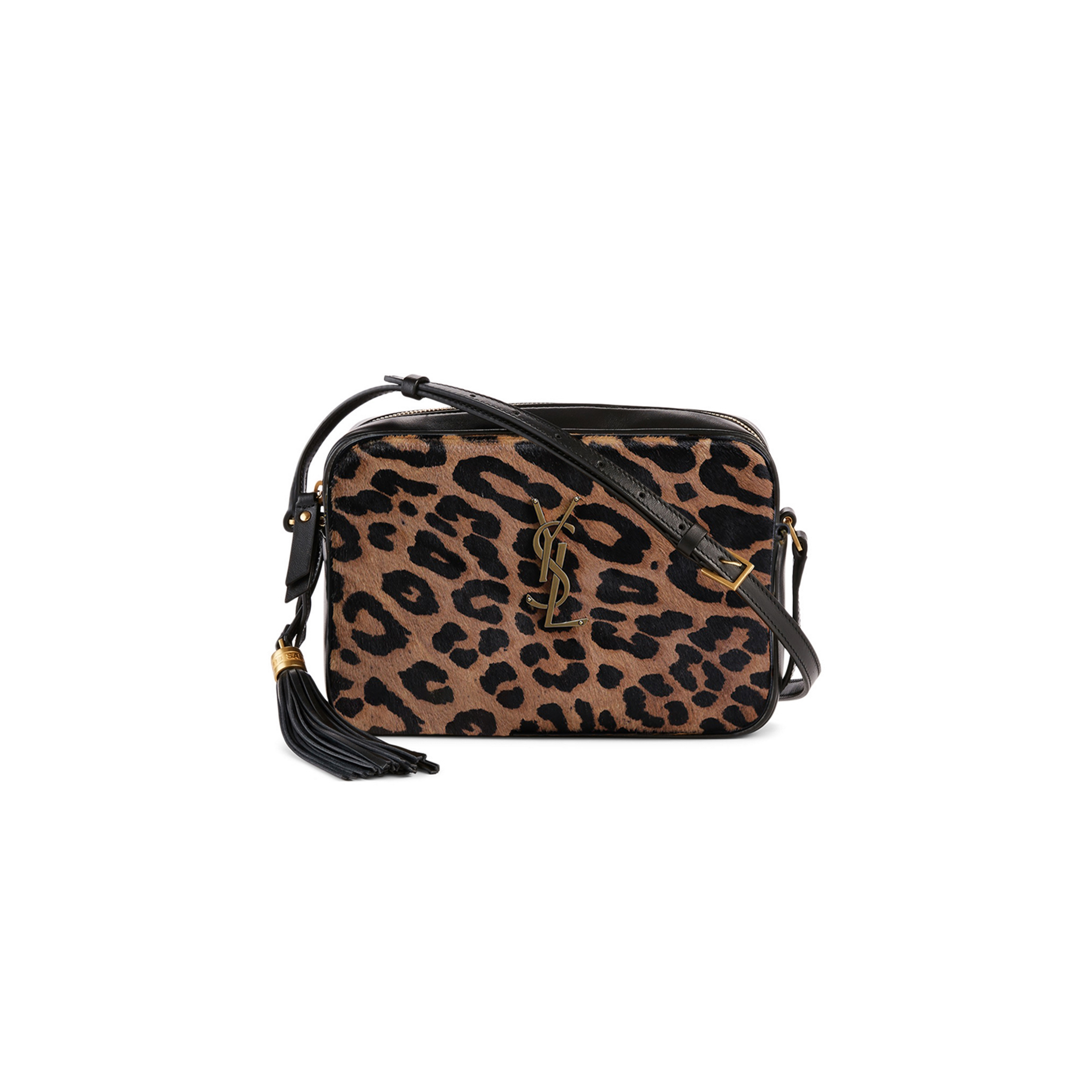 Y*L lou camera bag black and brown leopard 201418f048145 (23*16*6cm)